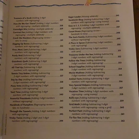 Scholastic 2nd Grade Workbook - Picture 7 of 10